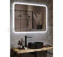 Зеркало Alavann Anna 90x80 с подсветкой, с антизапотеванием