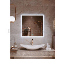 Зеркало Alavann Emma 80x80 с подсветкой, с антизапотеванием