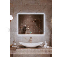 Зеркало Alavann Emma 90x80 с подсветкой, с антизапотеванием