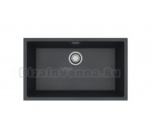 Мойка ALVEUS GRANITAL OMNI 40 DEEP BLACK-G90  750x450x198 с сифоном 1145083,