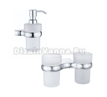 Набор Стакан Wasserkraft Berkel K-6828D двойной + Дозатор K-6899