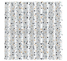 Штора для ванной Рыжий кот SC-PE-36 180х180, белая, абстракция