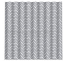 Штора для ванной Рыжий кот SC-PE-44 180х180, серая, полосы