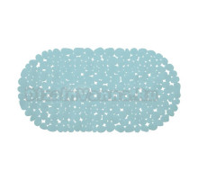 Коврик Vilina Морская галька 69х36 см, дымчато-голубой