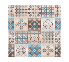 Коврик Vilina Преображение 7089-225PT-brown-blue 65х1500 см, рулон