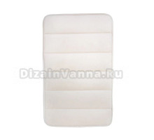 Комплект ковриков Vilina Велюр 40х60 + 50х80 см, светло-бежевый, 2 шт