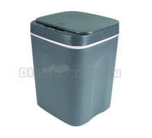 Мусорное ведро Dom-Dom 270663 прямоугольное, с сенсорной крышкой, 14 л
