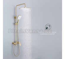 Душевая стойка Splenka S31 S31.24.03 сатин золотой