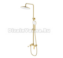 Душевая стойка Splenka S41 S41.24.03 сатин золотой