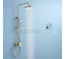 Душевая стойка Splenka S50 S50.24.03 сатин золотой