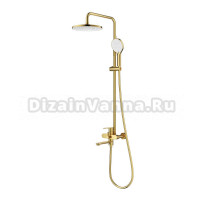 Душевая стойка Splenka S222 S222.24.03 сатин золотой