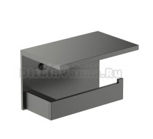 Держатель для туалетной бумаги Timo Petruma 15243/18 черное золото