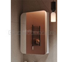 Зеркало-шкаф Alavann Cosmetic 60x80 с приближением, глянцевый белый