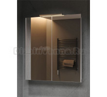 Зеркало-шкаф Alavann Cosmetic трюмо 75x80 с приближением, глянцевый белый