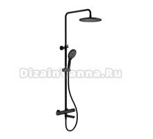 Душевая стойка Splenka S223 S223.26.06 с термостатом, черный