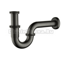 Сифон для раковины Timo 961/18L 32 мм, бутылочный, черное золото