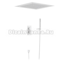 Душевой комплект Timo Petruma SX-5029/16SM С ВНУТРЕННЕЙ ЧАСТЬЮ, с термостатом, белый матовый