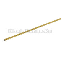 Телескопический карниз для ванны Сунержа 03-3015-1500 151 см, прямой, глянцевое золото