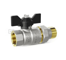 Шаровой кран LD Pride 47.15.В-ГШ.Б 1/2" ВРx1/2" НР