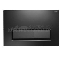 Кнопка смыва для унитаза AZARIO NEW AZ-015 пластик, цвет матовый черный