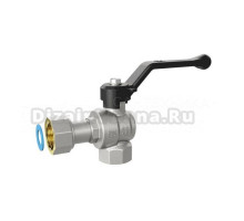 Шаровой кран LD Pride 47.247.15 1/2" ВРx1/2" ВР, угловой