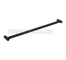 Поручень Сунержа 31-3012-0800 нержавеющий сталь, матовый черный, настенный