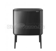 Мусорное ведро Brabantia Bo Touch Bin 233548 23 + 11 л, темно-серое