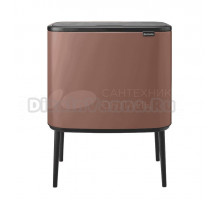 Мусорное ведро Brabantia Bo Touch Bin 234064 23 + 11 л, светло-коричневое