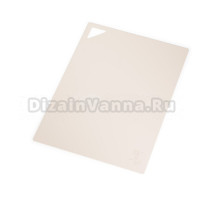 Разделочная доска Альтернатива Хозяюшка 263138 гибкая, бежевая