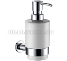 Дозатор для жидкого мыла AZARIO Forny AZ-88312 настенный, хром, белый