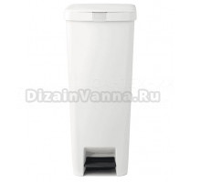 Мусорное ведро Brabantia StepUp 800009 40 л, светло-серый