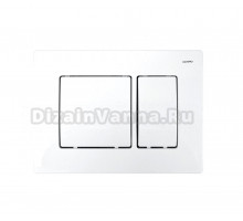 Кнопка смыва для унитаза AZARIO AZ-8200-0032 пластик, цвет глянцевый белый