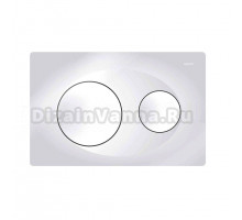 Кнопка смыва для унитаза AZARIO AZ-8200-0010 пластик, цвет матовый хром