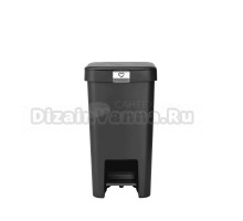 Мусорное ведро Brabantia StepUp 800306 16 л, темно-серое