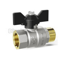 Шаровой кран LD Pride 47.32.В-Н.Б 1 1/4" ВРx1 1/4" НР