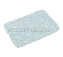 Коврик Рыжий кот Blue 40x60 см, бирюзовый