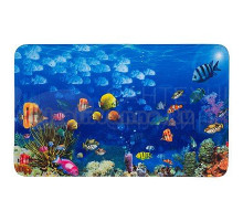 Коврик Рыжий кот Аквариум 50x80 см