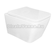 Унитаз подвесной AZARIO Boca AZ-2002 глянцевый белый
