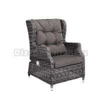 Садовое кресло 4SiS Форио раскладное, графит