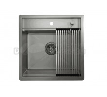 Мойка кухонная Granula Kitchen Space 5051 матовая сталь