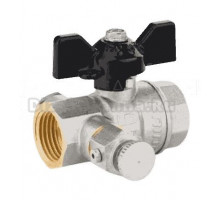 Шаровой кран LD Pride 44.15.В-В.С.Б 1/2" ВРx1/2" ВР, со спускником