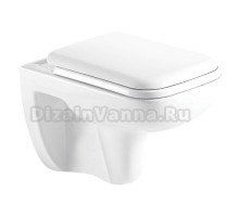 Унитаз подвесной AZARIO Pavia AZ-2005 глянцевый белый