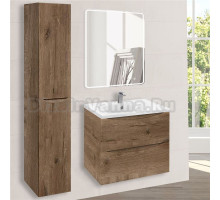 Мебель для ванной комнаты Vincea Mia 60 дуб винтаж, раковина VCB-3M600W