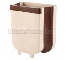 Мусорное ведро Рыжий кот 231700 8 л, бежевое