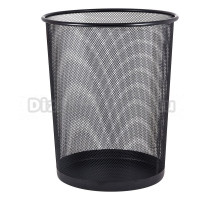 Мусорное ведро Рыжий кот 213834 17.7 л, матовое черное