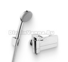 Душевой комплект Смеситель IDDIS Slide SLISB00i02WA + Гарнитур 0011F00i16