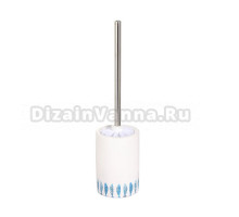 Ершик для унитаза Рыжий кот Рыбки 223691 белый