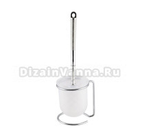 Ершик для унитаза Рыжий кот 231932 белый