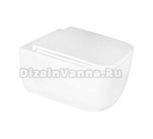Унитаз подвесной AZARIO Flavia AZ-0076-UQ1 глянцевый белый
