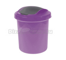 Мусорное ведро Spin&Clean Vogue 54582 12 л, фиолетовое